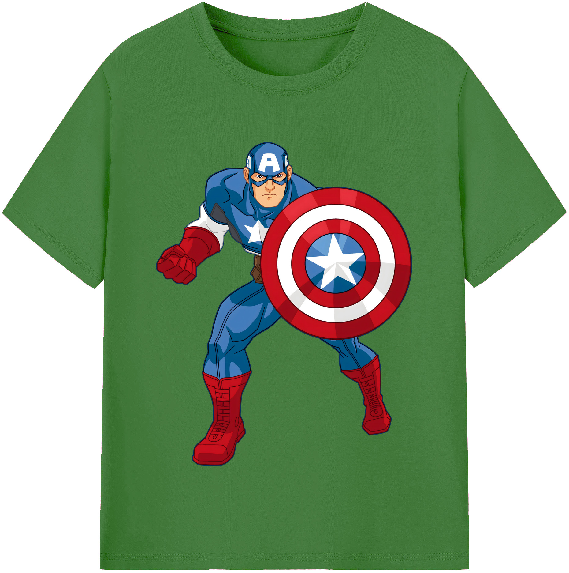 （画像用） アベンジャーズ The Avengers レディースカジュアルプリントTシャツ（綿100％）